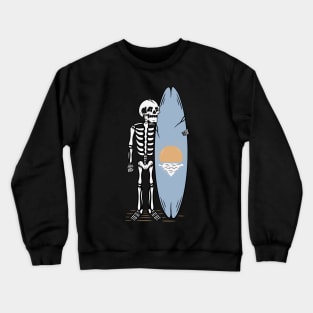 Surf skull Crewneck Sweatshirt